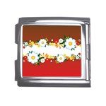 vector-spring-flower-card-02-by-dragonart Mega Link Italian Charm (18mm)