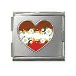 vector-spring-flower-card-02-by-dragonart Mega Link Heart Italian Charm (18mm)