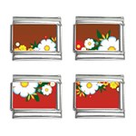 vector-spring-flower-card-02-by-dragonart 9mm Italian Charm (4 pack)