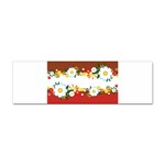 vector-spring-flower-card-02-by-dragonart Sticker Bumper (100 pack)