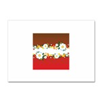 vector-spring-flower-card-02-by-dragonart Sticker A4 (10 pack)