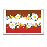 vector-spring-flower-card-02-by-dragonart Business Card Holder