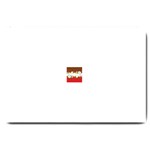 vector-spring-flower-card-02-by-dragonart Large Doormat