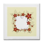 vector-silk-flower-design-card-02-by-dragonart1 Tile Coaster