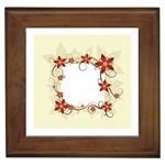 vector-silk-flower-design-card-02-by-dragonart1 Framed Tile