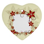 vector-silk-flower-design-card-02-by-dragonart1 Ornament (Heart)