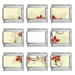 vector-silk-flower-design-card-02-by-dragonart1 9mm Italian Charm (9 pack)