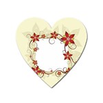 vector-silk-flower-design-card-02-by-dragonart1 Magnet (Heart)