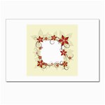 vector-silk-flower-design-card-02-by-dragonart1 Postcard 4 x 6  (Pkg of 10)