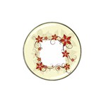 vector-silk-flower-design-card-02-by-dragonart1 Hat Clip Ball Marker (10 pack)