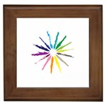 vector-paint-strokes-03-by-dragonart Framed Tile