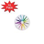 vector-paint-strokes-03-by-dragonart 1  Mini Button (10 pack) 