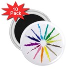 vector-paint-strokes-03-by-dragonart 2.25  Magnet (10 pack)
