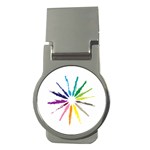 vector-paint-strokes-03-by-dragonart Money Clip (Round)