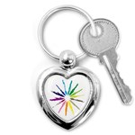 vector-paint-strokes-03-by-dragonart Key Chain (Heart)