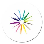 vector-paint-strokes-03-by-dragonart Magnet 5  (Round)