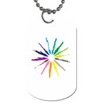 vector-paint-strokes-03-by-dragonart Dog Tag (Two Sides)