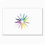 vector-paint-strokes-03-by-dragonart Postcard 4 x 6  (Pkg of 10)