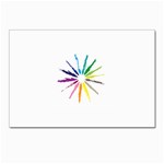 vector-paint-strokes-03-by-dragonart Postcard 5  x 7 