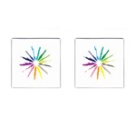 vector-paint-strokes-03-by-dragonart Cufflinks (Square)