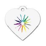 vector-paint-strokes-03-by-dragonart Dog Tag Heart (One Side)