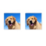 Golden Retriever 4 Cufflinks (Square)