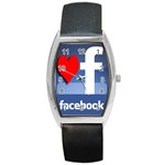 dess Barrel Style Metal Watch
