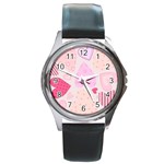 Arts Round Metal Watch