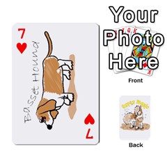Drawing Deck Playing Cards 54 Designs from ArtsNow.com Front - Heart7
