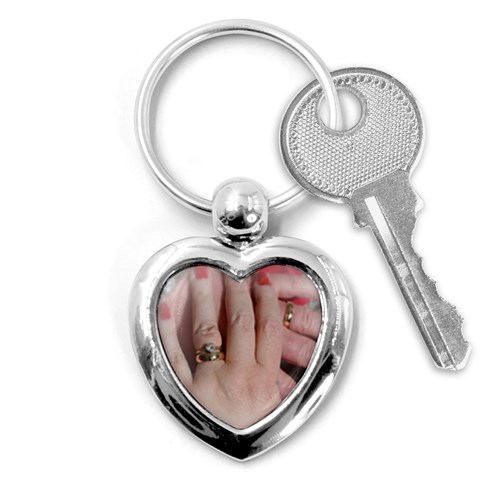 Wedding Anniversary Key Chain (Heart) from ArtsNow.com Front