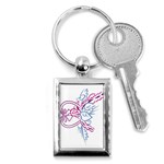 Personalized Wedding Favors Key Chain (Rectangle)