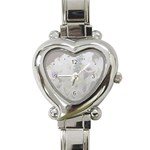 Personalized Wedding Favors Heart Italian Charm Watch