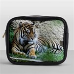 Bengal tiger at rest Mini Toiletries Bag (One Side)