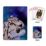 Baby Snow Leopard Playing Cards Single Design