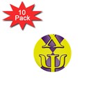 Chi Psi Insignia 1 1  Mini Button (10 pack) 