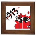 delta sigma theta - som Framed Tile