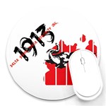 delta sigma theta - som Round Mousepad