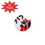 delta sigma theta - som 1  Mini Magnet (10 pack) 