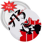 delta sigma theta - som 3  Button (10 pack)