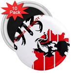 delta sigma theta - som 3  Magnet (10 pack)