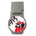 delta sigma theta - som Money Clip (Round)