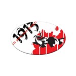 delta sigma theta - som Sticker (Oval)