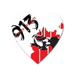 delta sigma theta - som Magnet (Heart)