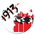 delta sigma theta - som Magnet 5  (Round)