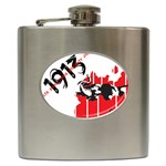 delta sigma theta - som Hip Flask (6 oz)