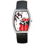 delta sigma theta - som Barrel Style Metal Watch