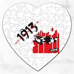 delta sigma theta - som Jigsaw Puzzle (Heart)