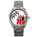 delta sigma theta - som Sport Metal Watch