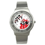 delta sigma theta - som Stainless Steel Watch