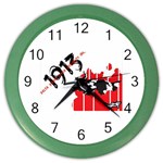 delta sigma theta - som Color Wall Clock